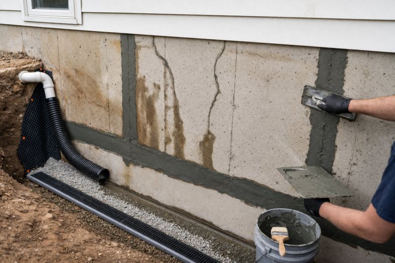 Basement Foundation Repair in Bedford, NH