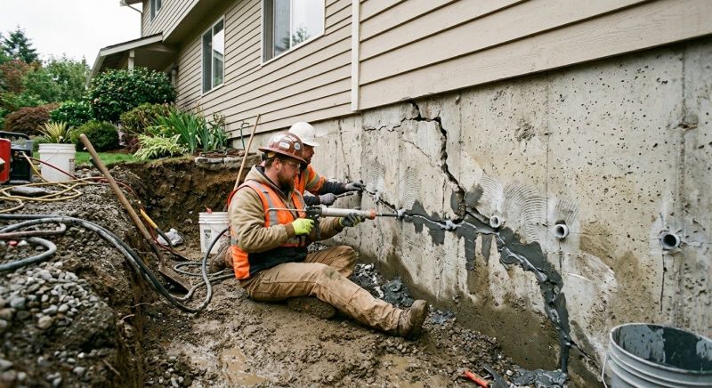 Basement Foundation Repair in Epping, NH