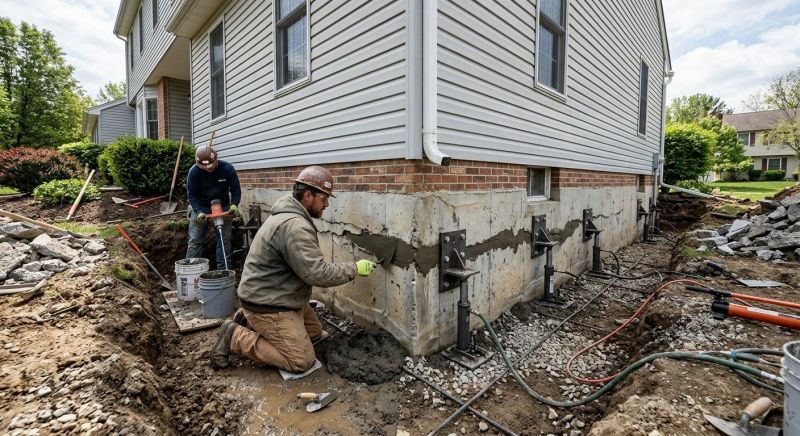 Basement Foundation Repair in North Andover, MA