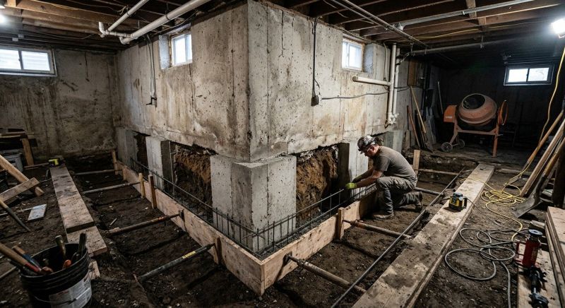 Basement Underpinning in Rockingham County, NH