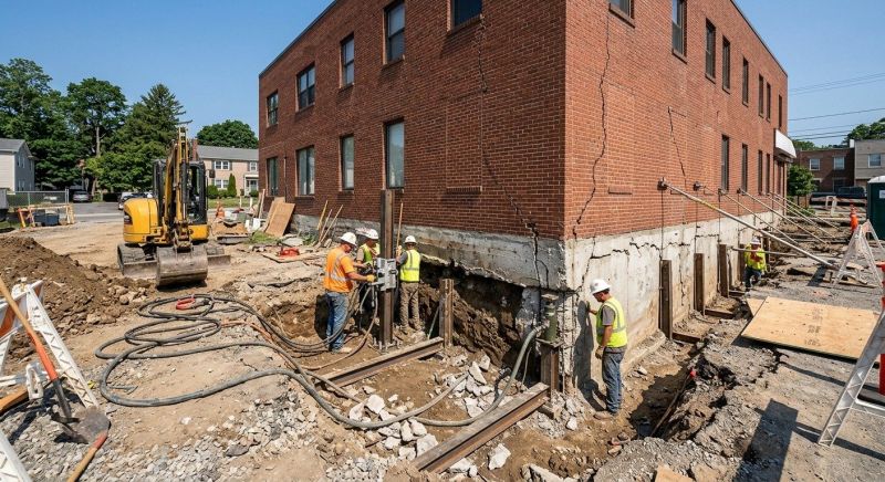 Building Foundation Repair in Epping, NH