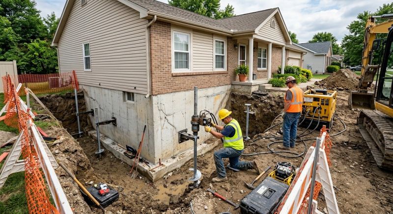Building Foundation Repair in Lawrence, MA