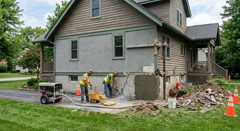 Building Foundation Repair in Methuen, MA