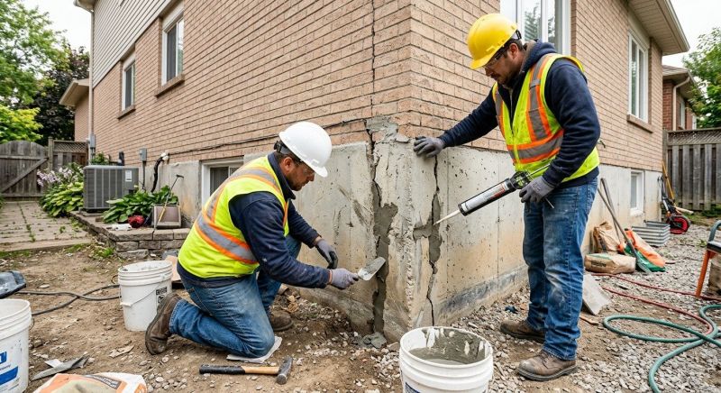 Building Foundation Repair in Sandown, NH