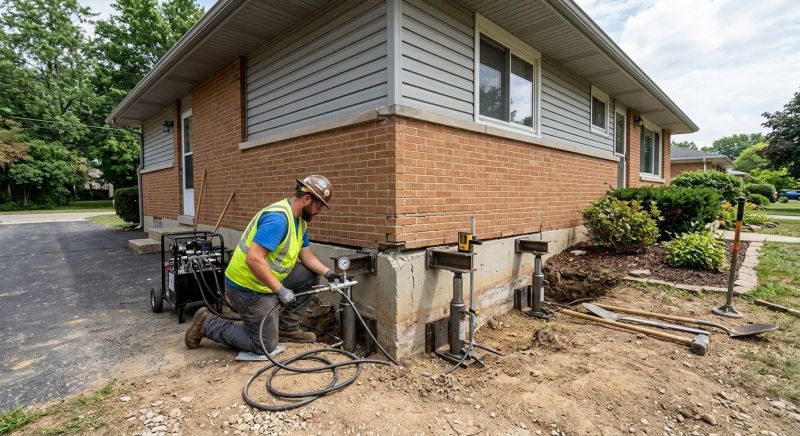 Concrete Foundation Leveling in Newbury, MA