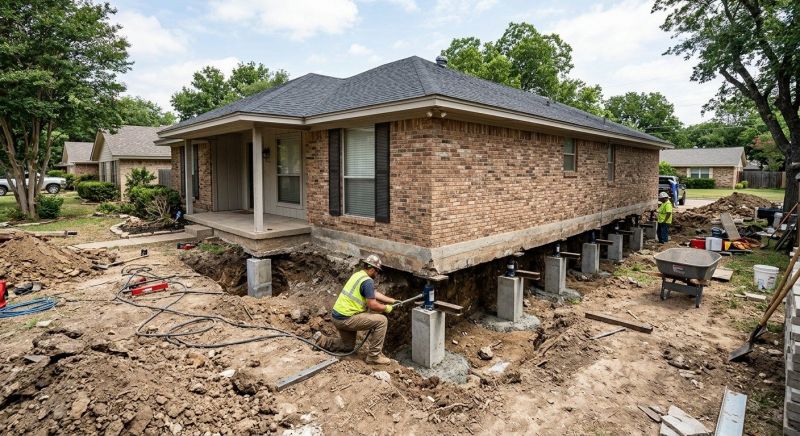 Concrete Foundation Leveling in Stratham, NH