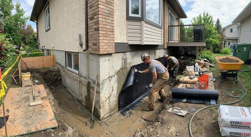 Concrete Foundation Repair in Groton, MA