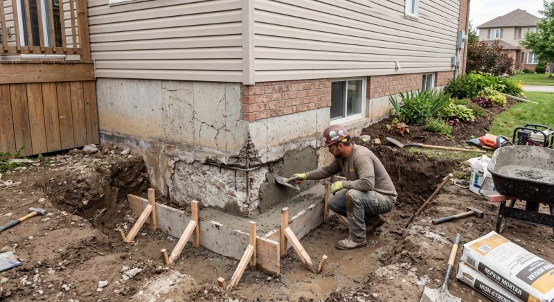 Concrete Foundation Repair in Rockingham County, NH