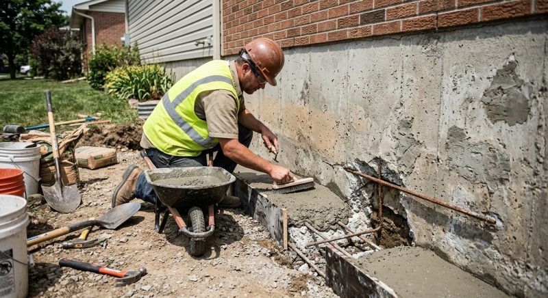 Concrete Foundation Repair in Methuen, MA