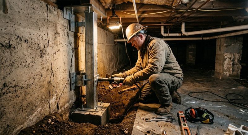Crawlspace Foundation Repair in Epping, NH