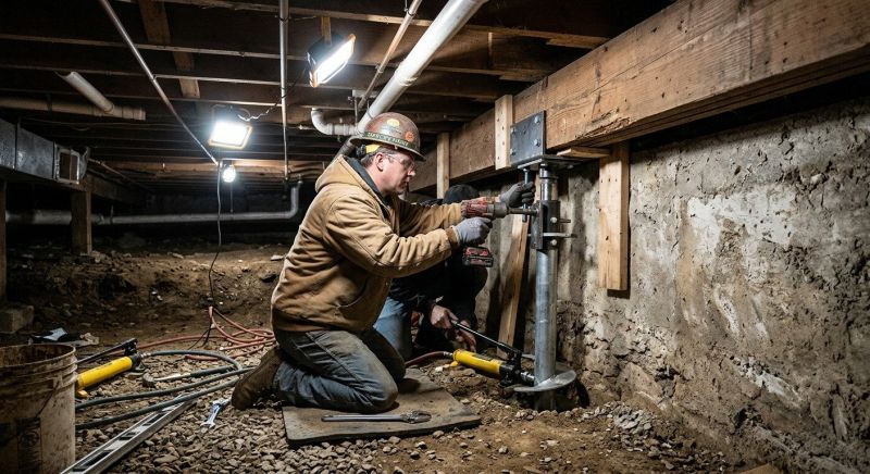 Crawlspace Foundation Repair in Salem, NH