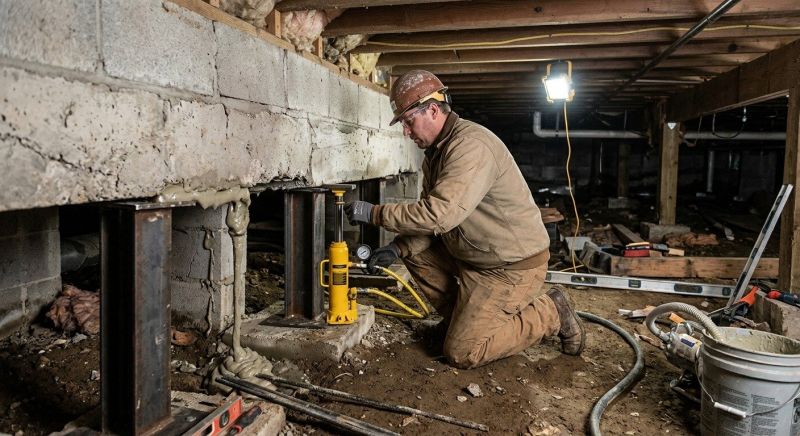 Crawlspace Foundation Repair in Sandown, NH