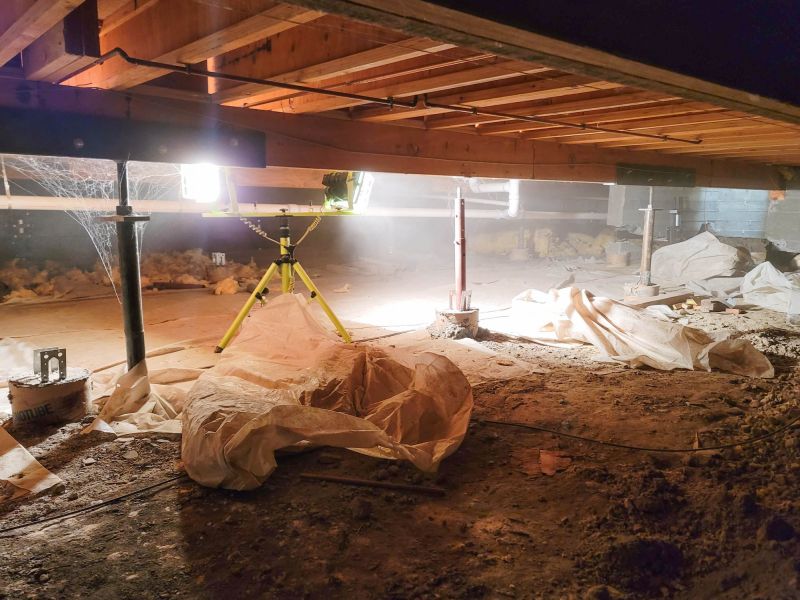 Crawlspace Foundation Repair in Wilton, NH