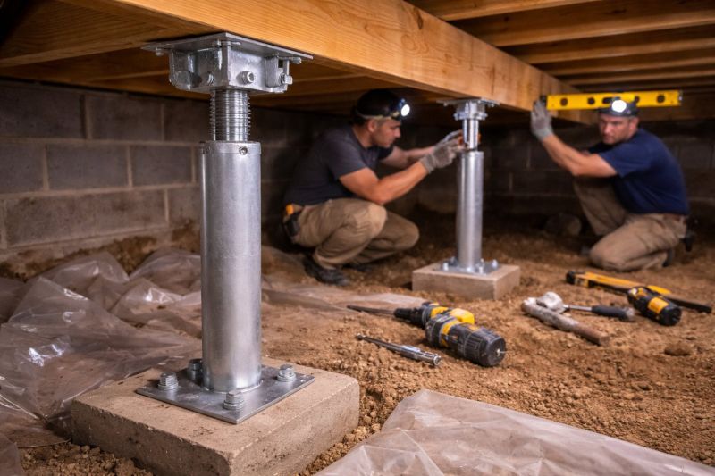 Crawlspace Structural Repair in Rockingham County, NH