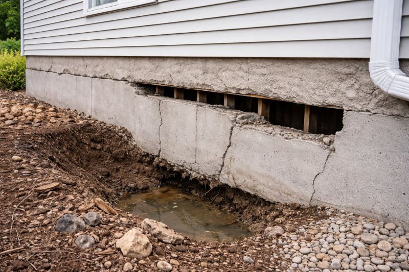 Foundation Damage Repair in Amesbury, MA