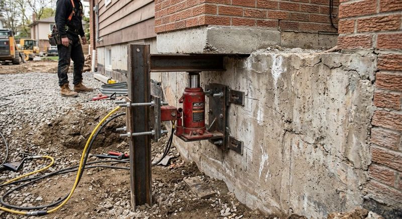 Foundation Jacking in Hampstead, NH