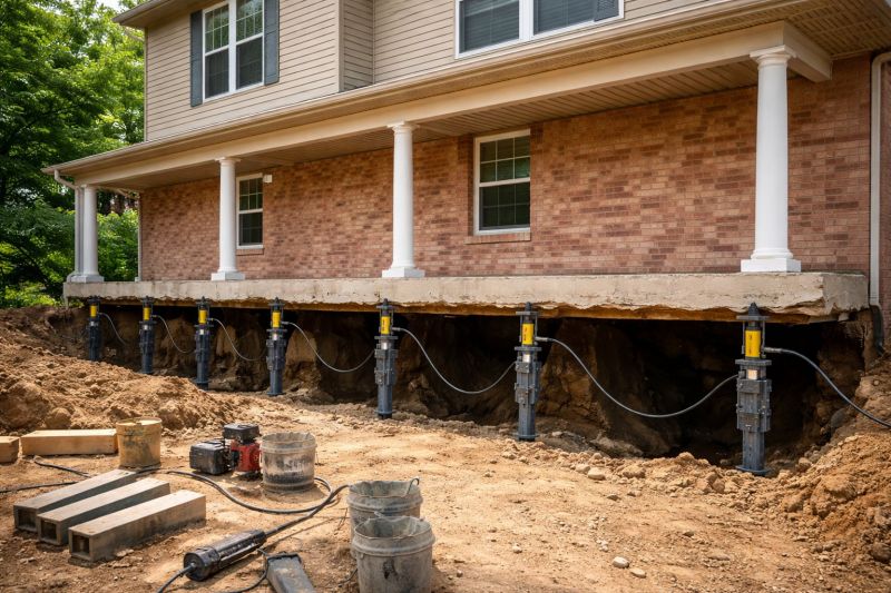Foundation Jacking in Nottingham, NH