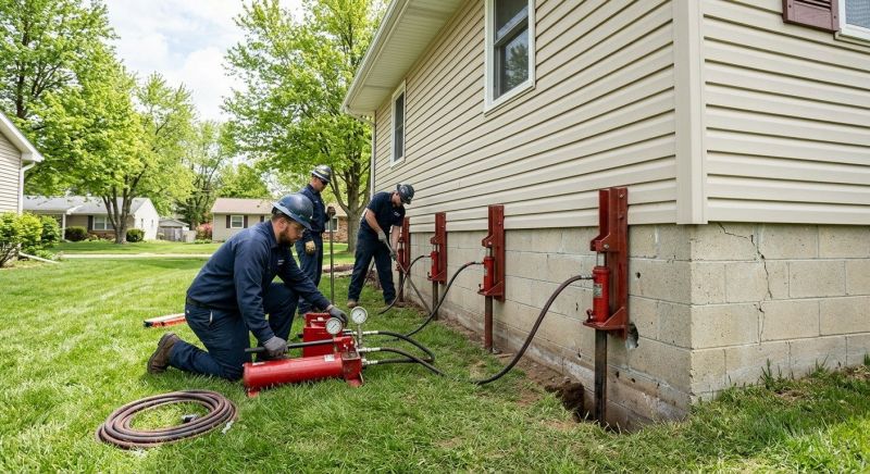 Foundation Jacking in Tyngsboro, MA
