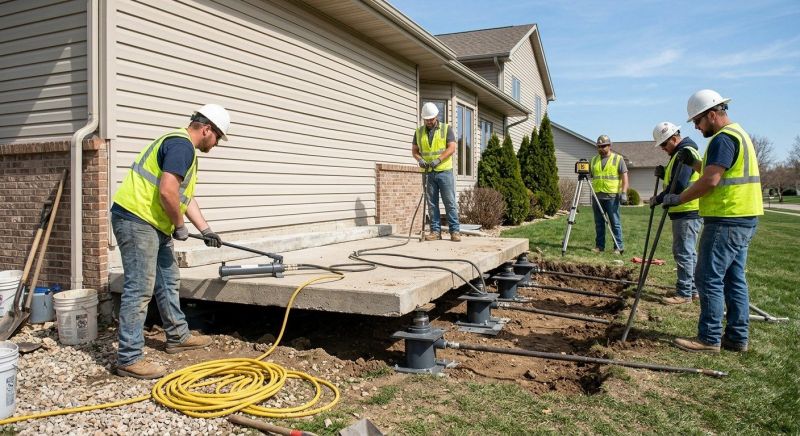 Foundation Lifting in Raymond, NH
