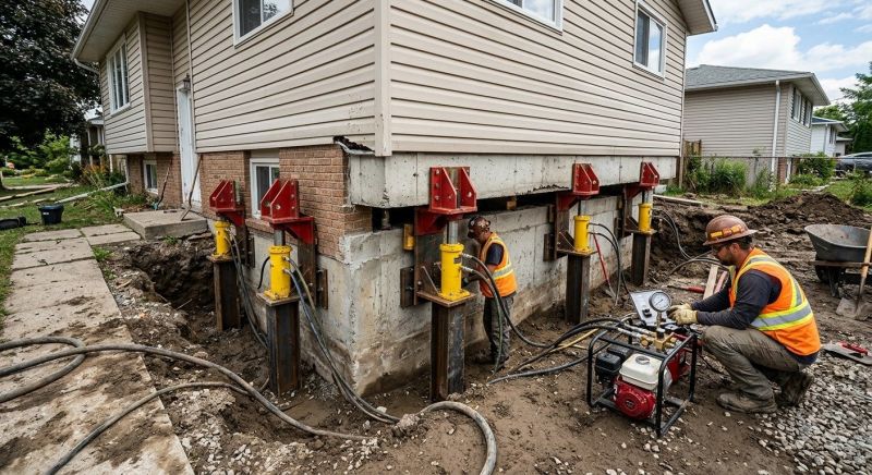 Foundation Lifting in Rowley, MA