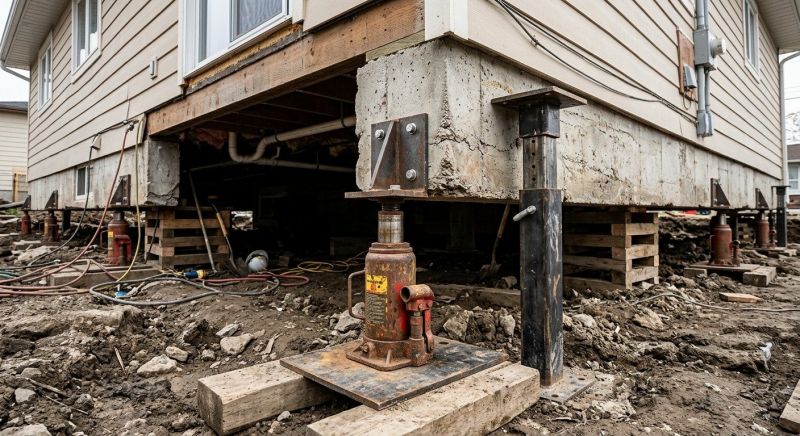 Foundation Raising in Epsom, NH