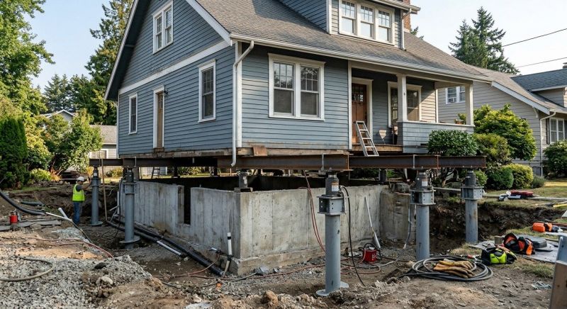 Foundation Raising in North Andover, MA