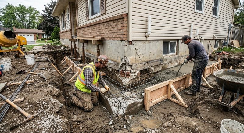 Foundation Repair in Hampstead, NH