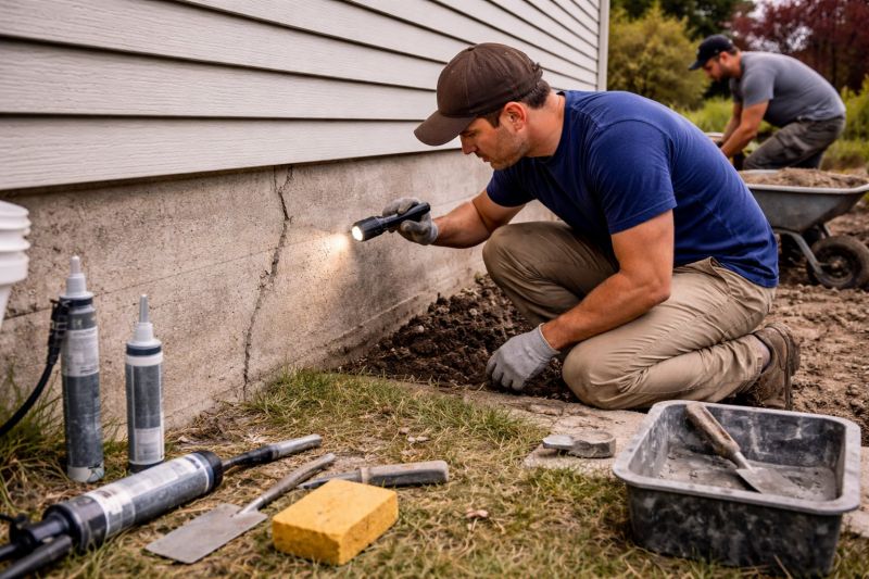 Foundation Repair in North Hampton, NH