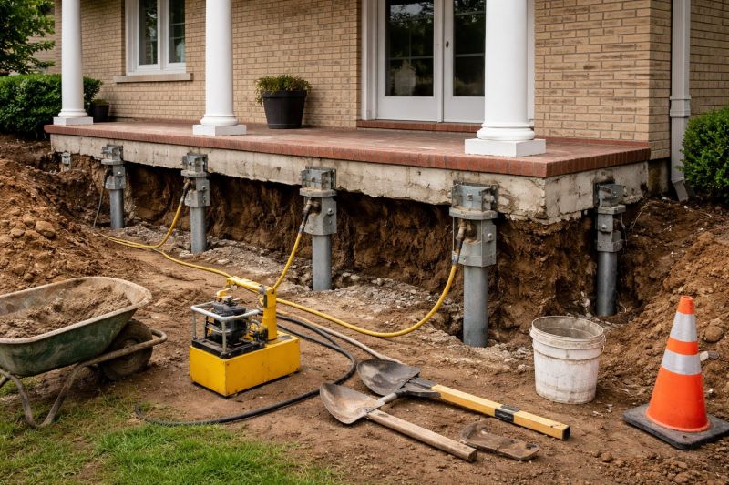 Foundation Stabilizing in Andover, MA