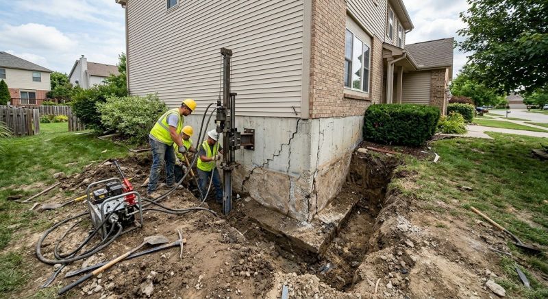 Foundation Stabilizing in Bow, NH