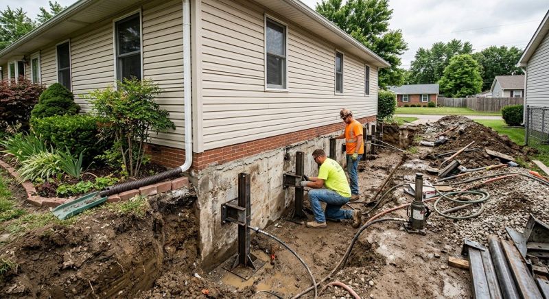Foundation Stabilizing in Groveland, MA