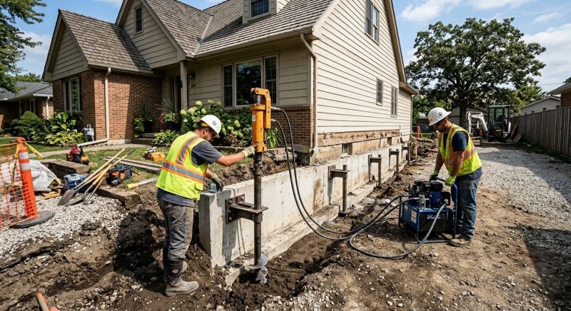 Foundation Stabilizing in Rockingham County, NH
