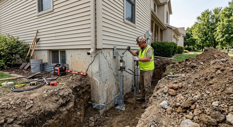 Foundation Stabilizing in Manchester, NH