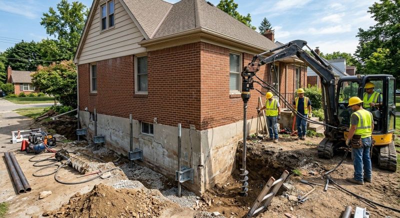 Foundation Stabilizing in Newburyport, MA