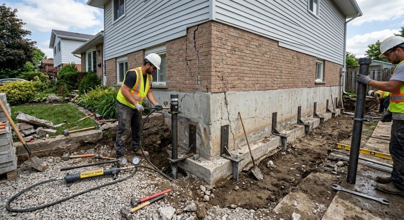 Foundation Stabilizing in Salem, NH