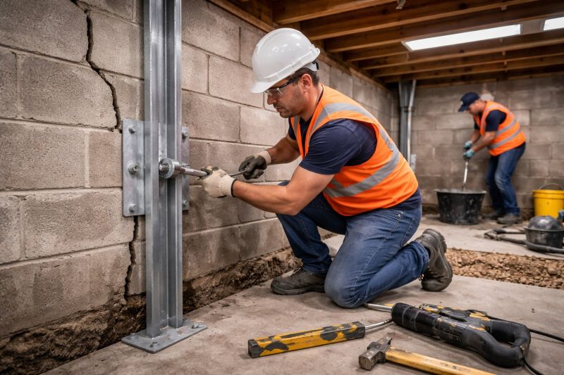 Foundation Structural Repair in Bow, NH