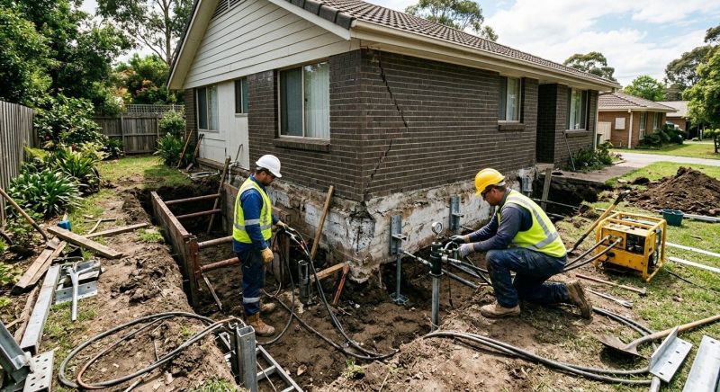 Foundation Structural Repair in Exeter, NH