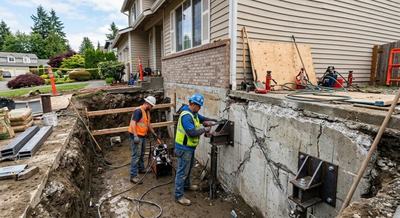 Foundation Structural Repair in Hollis, NH