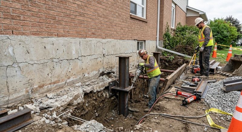 Foundation Structural Repair in Newbury, MA