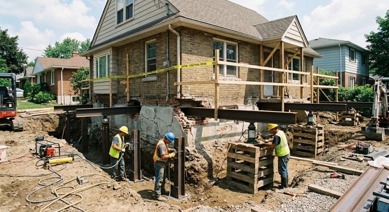 Foundation Structural Repair in Tyngsboro, MA