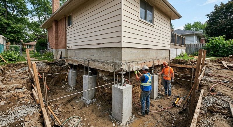 Foundation Underpinning in Rockingham County, NH