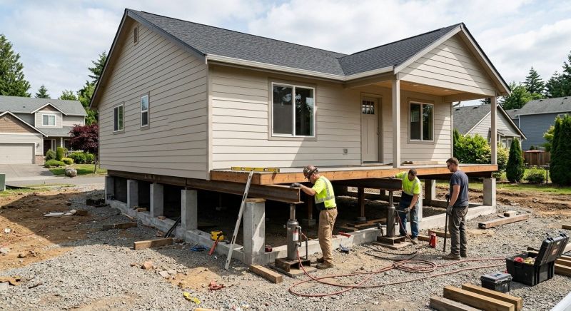 Home Foundation Leveling in Danville, NH