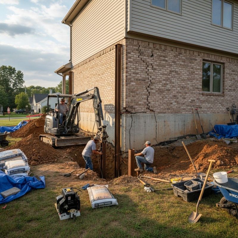 Home Foundation Repair in Raymond, NH