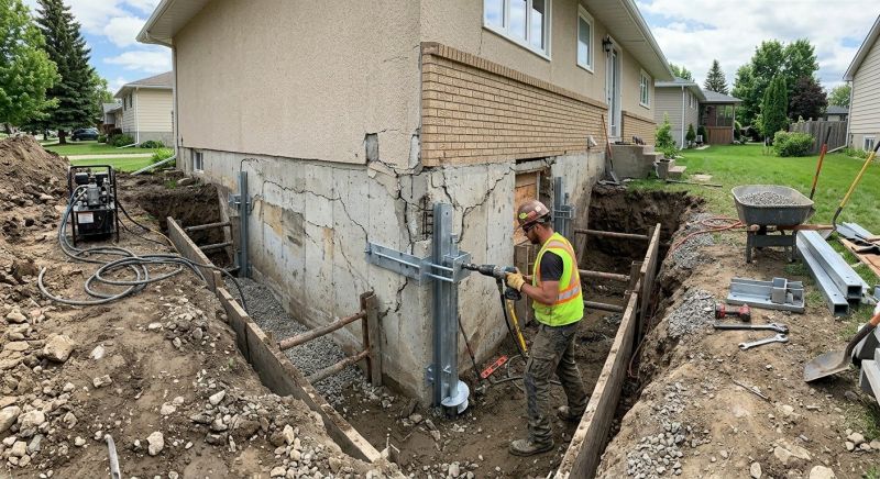 House Foundation Repair in Haverhill, MA