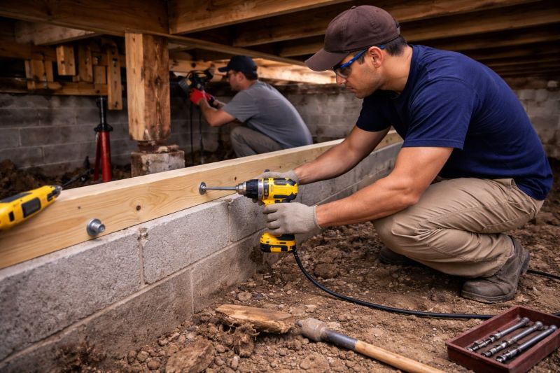 House Foundation Repair in North Hampton, NH