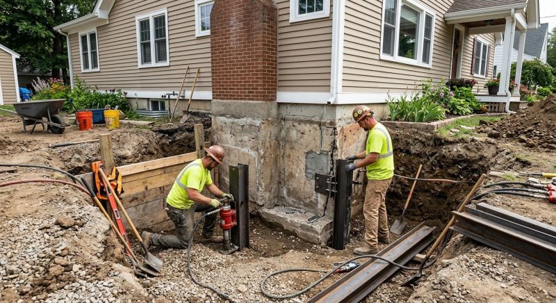 House Foundation Repair in Salisbury, MA