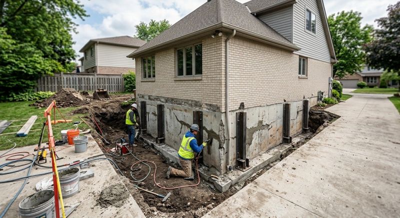 House Foundation Repair in Seabrook, NH