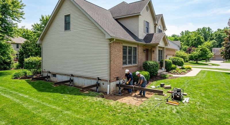 House Leveling in Boxford, MA