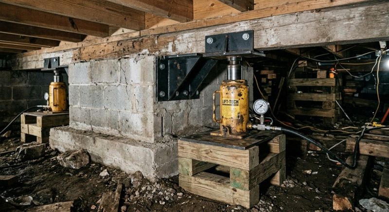 House Leveling in Groveland, MA