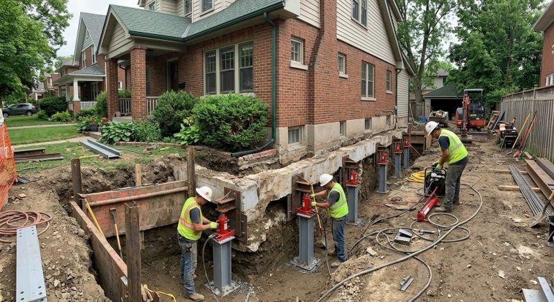 House Underpinning in Rockingham County, NH